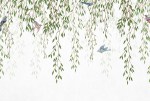 Fotobehang hangende takken en vogels AS389628171
